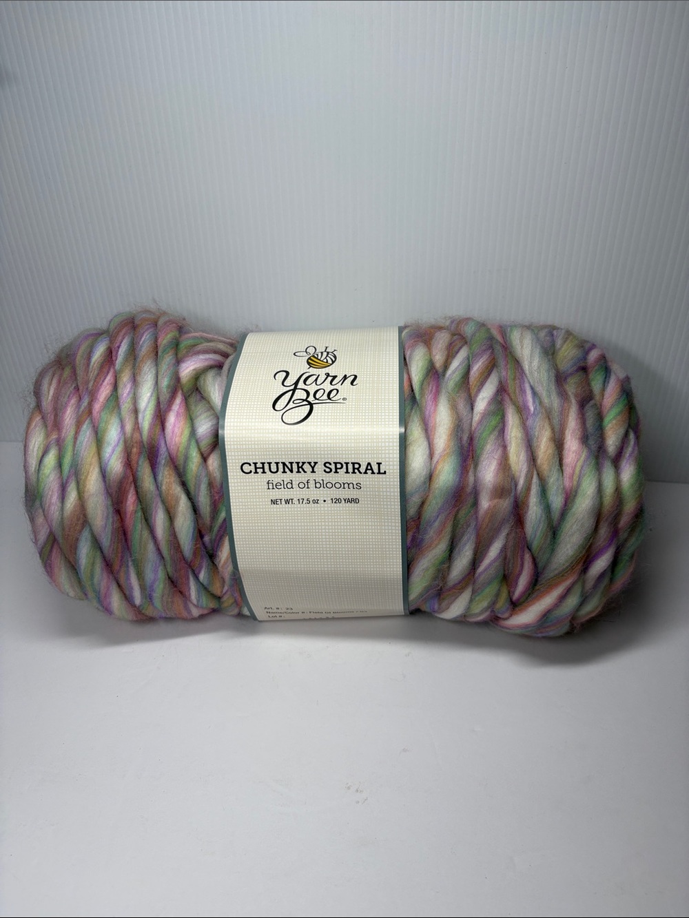 Yarn Bee Chunky Spiral- Field of Blooms